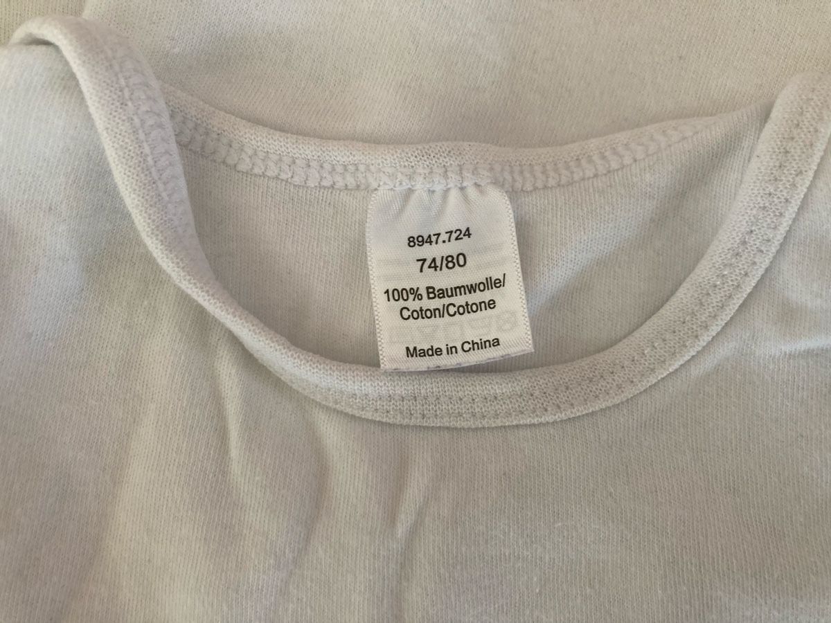 Biancheria intima: 5x kurzarm Bodys weiss 74/80 – Usato da Stäfa venduto da lauramode 1