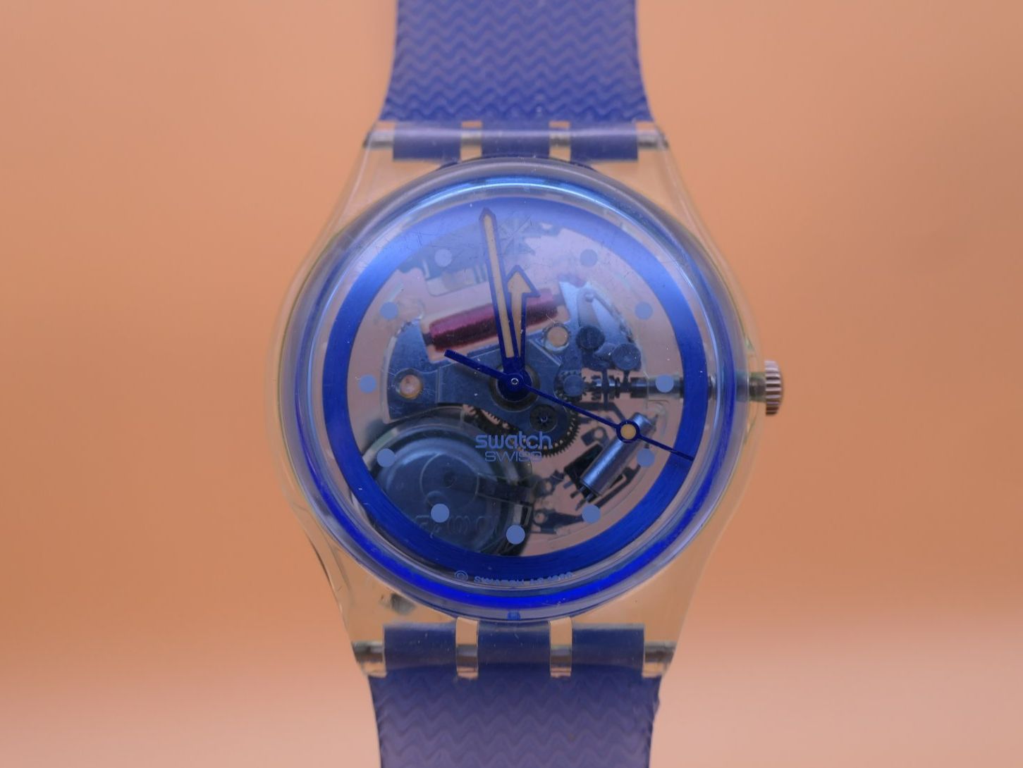 Swatch Orologi: Swatch Gent Access "ADAMASTOR" SKL100, neue Batterie – Usato da Thun venduto da CHRONOTIKA