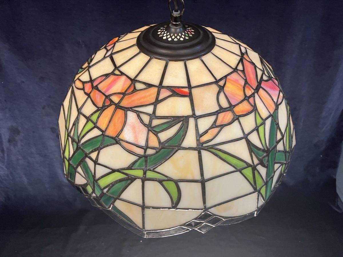 Lampadari & plafoniere: Tiffany stil Deckenlampe Top Zustand – Usato da Zürich venduto da Artnuvo 8