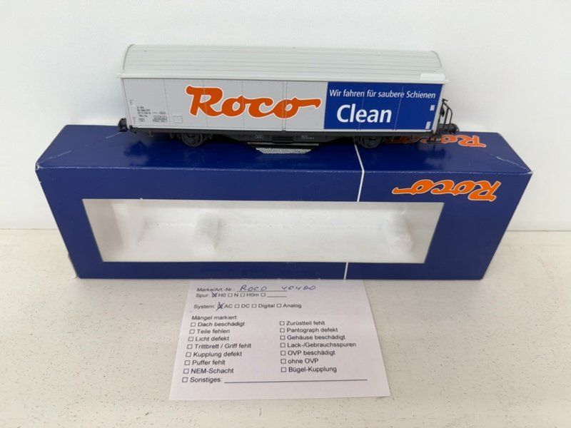 Roco Modellini di ferrovie: Spur H0 Roco 46400 Roco CLEAN – Usato da Büsserach venduto da ModellbahnDepot 2