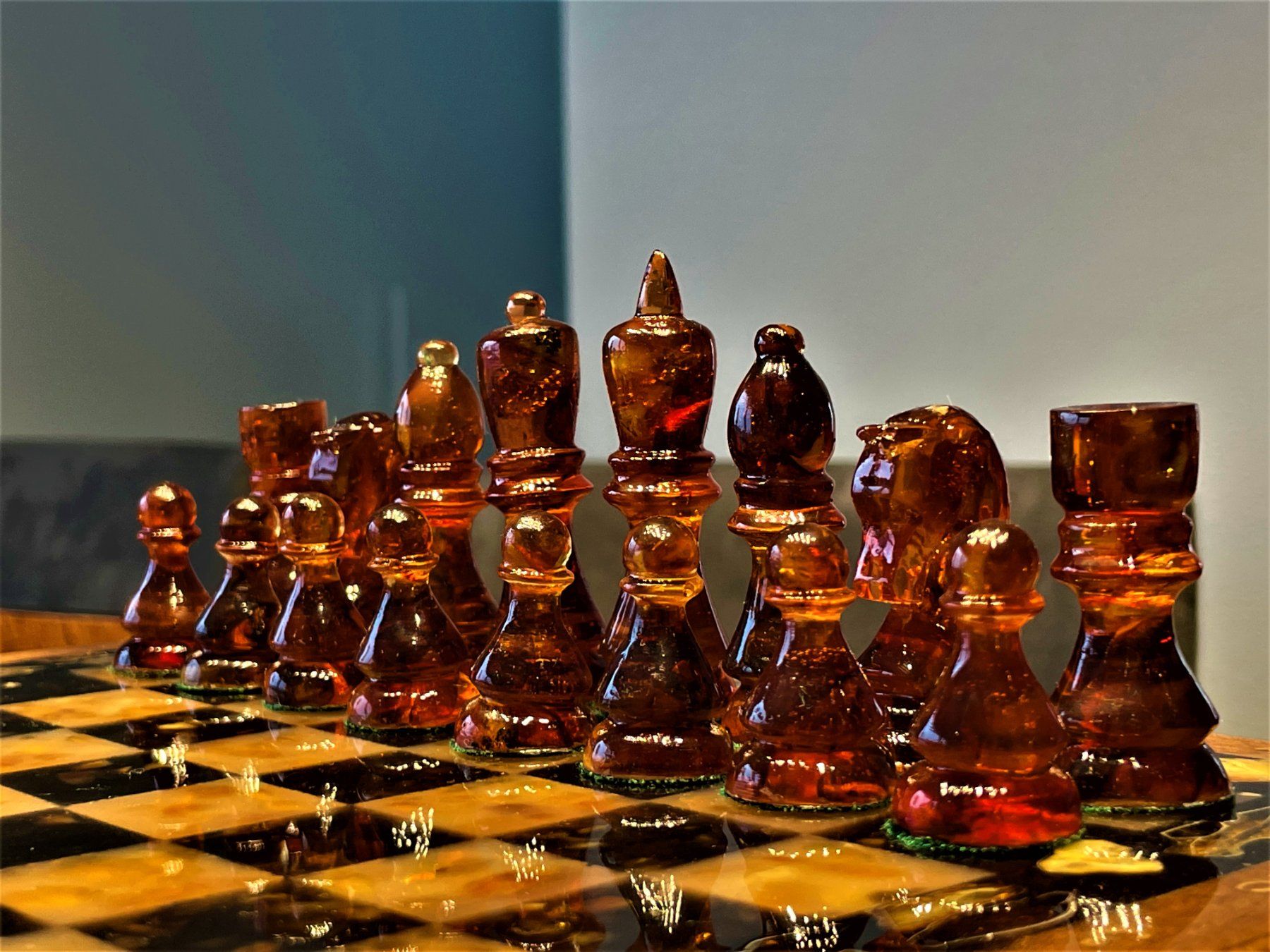 Giochi: Bernsteinschach Schachbrett Set NEU – Nuovo (secondo la descrizione) da Neuenegg venduto da Binqa01 4