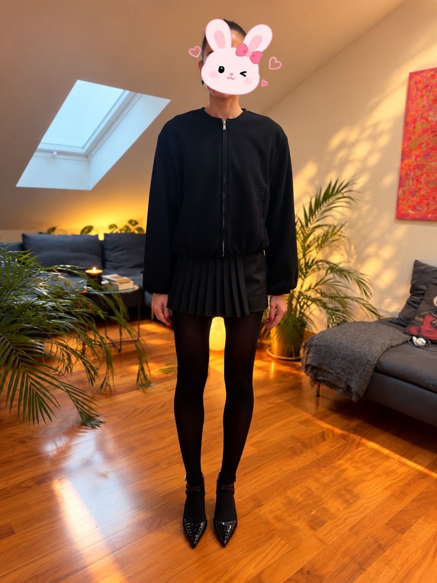 Giacche: Black Bomber Jacket Size - S – Usato da Basel venduto da ais_hf25 4