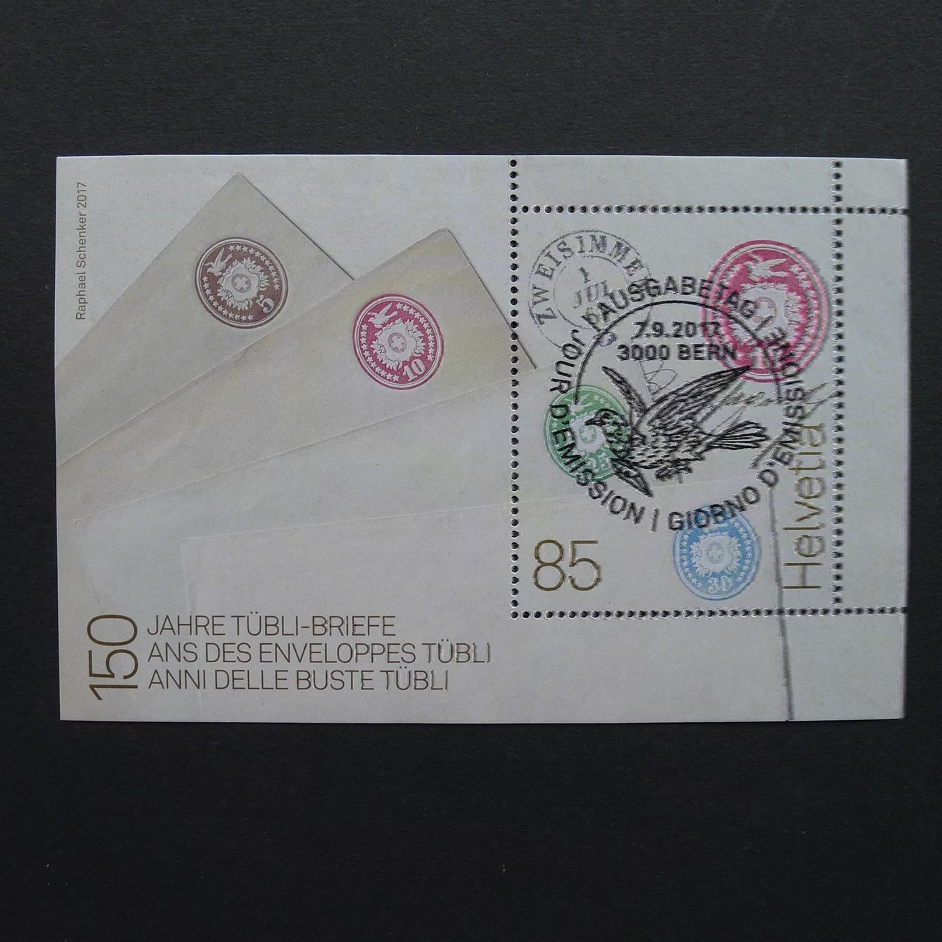 Tutti i francobolli: 2017 Nr. 1648 mit ET Vollstempel – Usato da Dagmersellen venduto da wyss1982