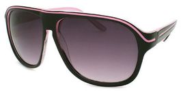 Retro Stripe Designer Sonnenbrille Grösse M SRT33-BKPK