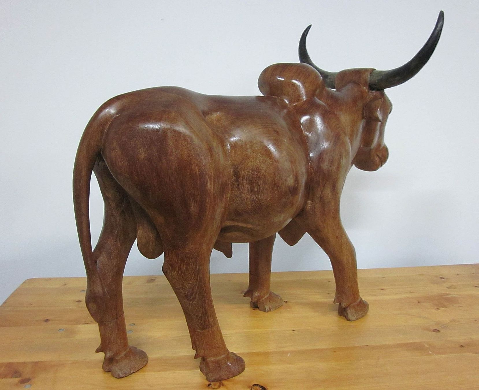 Sculture & Statue: Holz Ochse – Usato da Bäretswil venduto da robsonantik 4