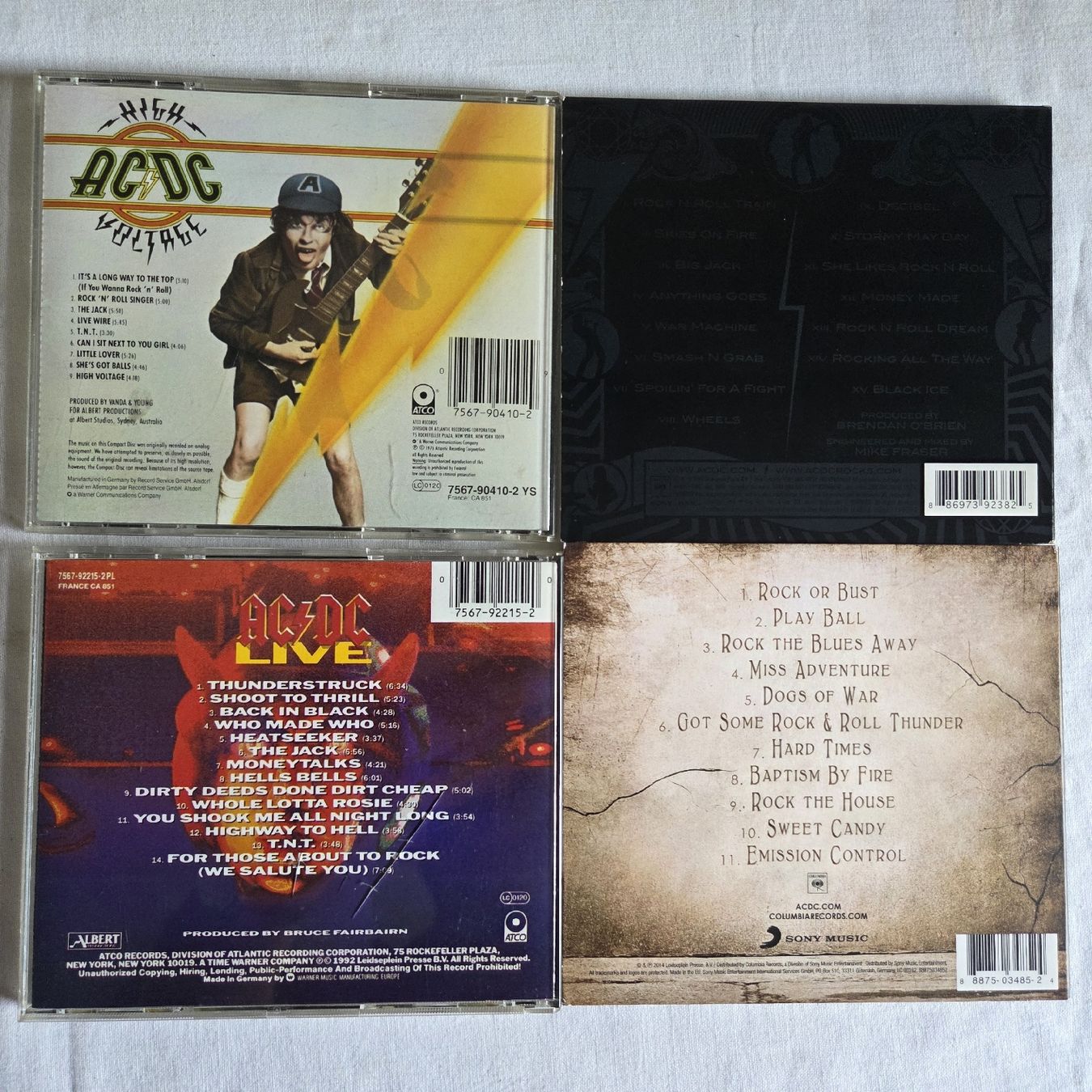 CD: AC/DC   CD Konvolut  – Usato da Stans venduto da Ducati16 8
