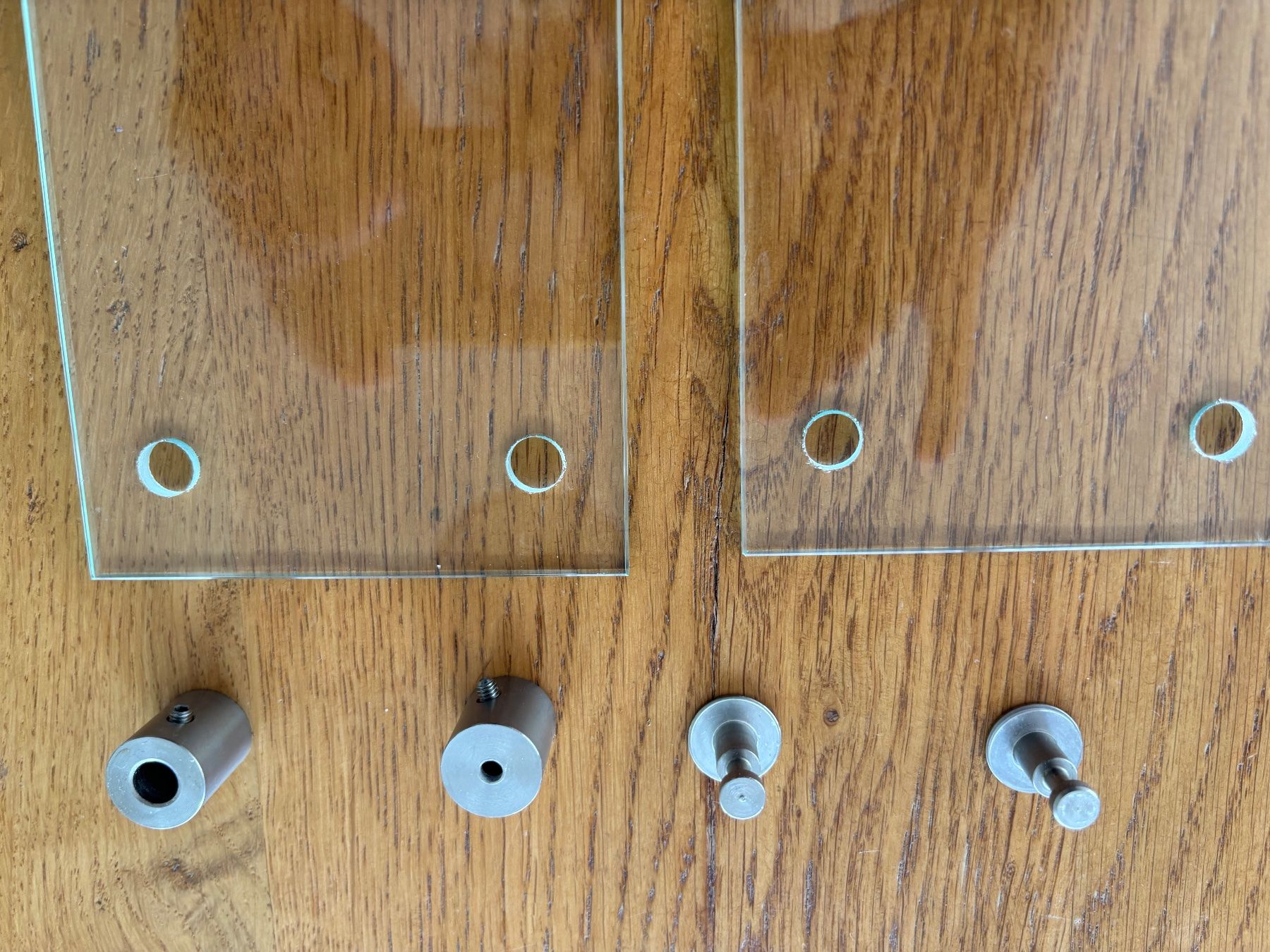 Insegne: 4x Glas Schild, variabel einsetzbar, Top Zustand! – Usato da Rämismühle venduto da daenu.g 3