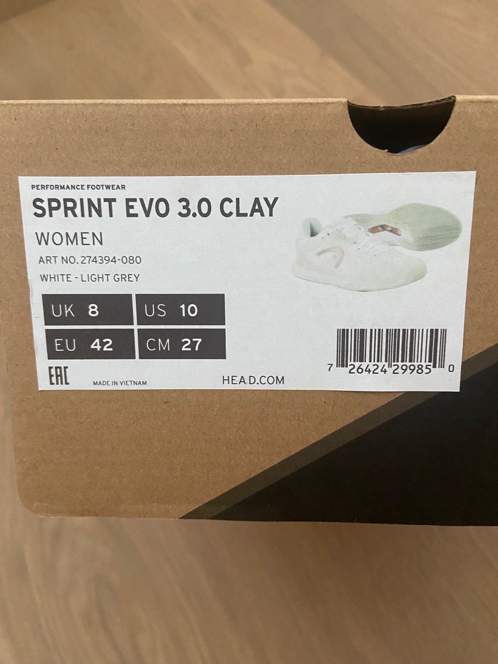 Head Scarpe da uomo: Neu - Head Tennisschuh 42 – Nuovo e nell'imballaggio originale da Horgen venduto da nasten 2
