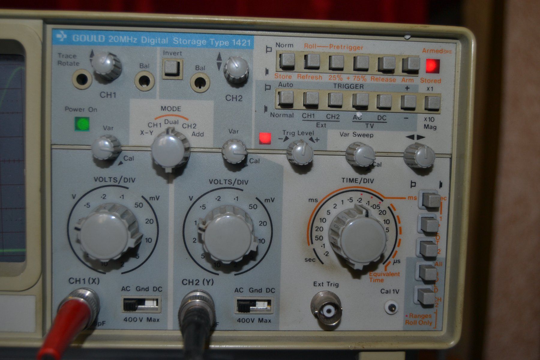 Misurare: Digital Storage Oscilloscope Gould 1421 20MHz – Usato da Wil SG venduto da fanofrio 1