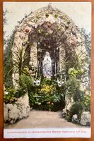Zug - Lourdesgrotte im Klostergarten Mariae Opferung 1908