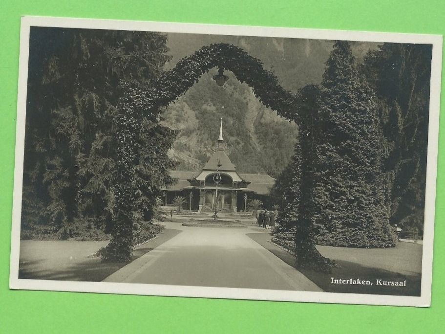 Cartoline postali: Interlacken, Kursaal – Nuovo (secondo la descrizione) da Zürich venduto da t24_de