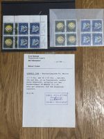 Olympia 1948 St. Moritz Briefmarken Vierserblock mit Atest