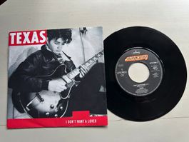 TEXAS tolle Single I don't want a lover 80s Kult Hits Top