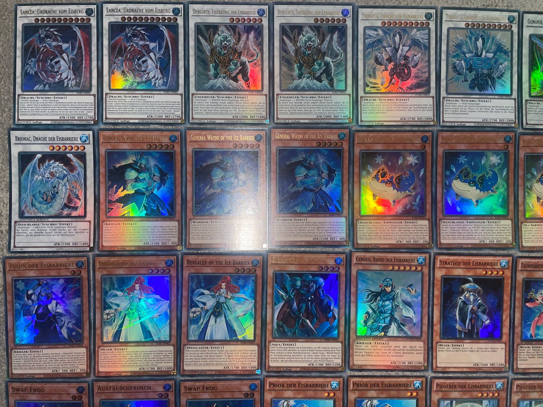 Yugioh Cartes à collectionner: Yu-Gi-Oh Eisbarriere Deck! – Neuf (Voir description) à Altstätten SG par ChangeMaker 1
