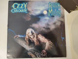 Ozzy Osbourne Vinyl Bark At The Moon ,rare UK,Blaues Cover