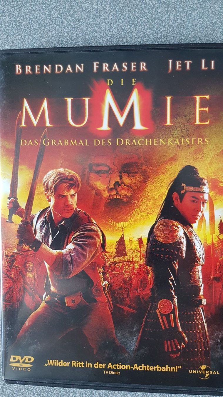 Tutti i DVDs: DVD Die Mumie / Brendan Fraser – Usato da Oetwil am See venduto da fineli2
