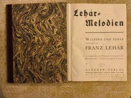 Franz Lehàr Noten Set: Lehàr Melodien band 1 und 2 1937/1938