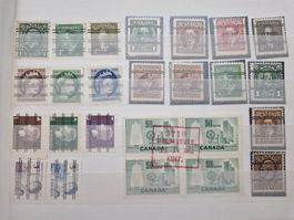 Briefmarken Kanada mit Sonderstempelung