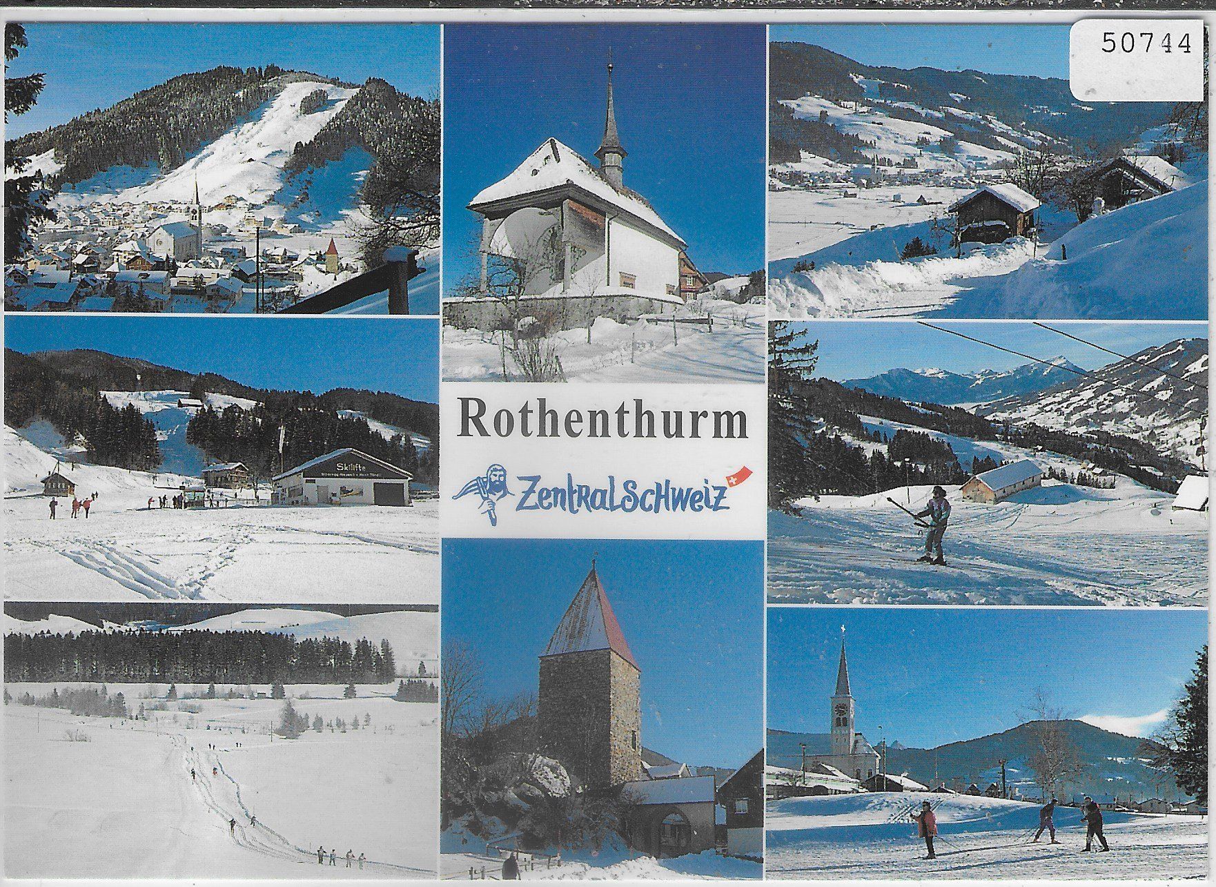 Ansichtskarten: Rothenthurm im Winter - Multiview – Gebraucht aus Ettingen von Kartenplanet