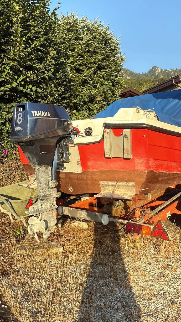 Conyplex Barche: conyplex pilotina 485 special avec remorque – Usato da Collombey venduto da tugach 2