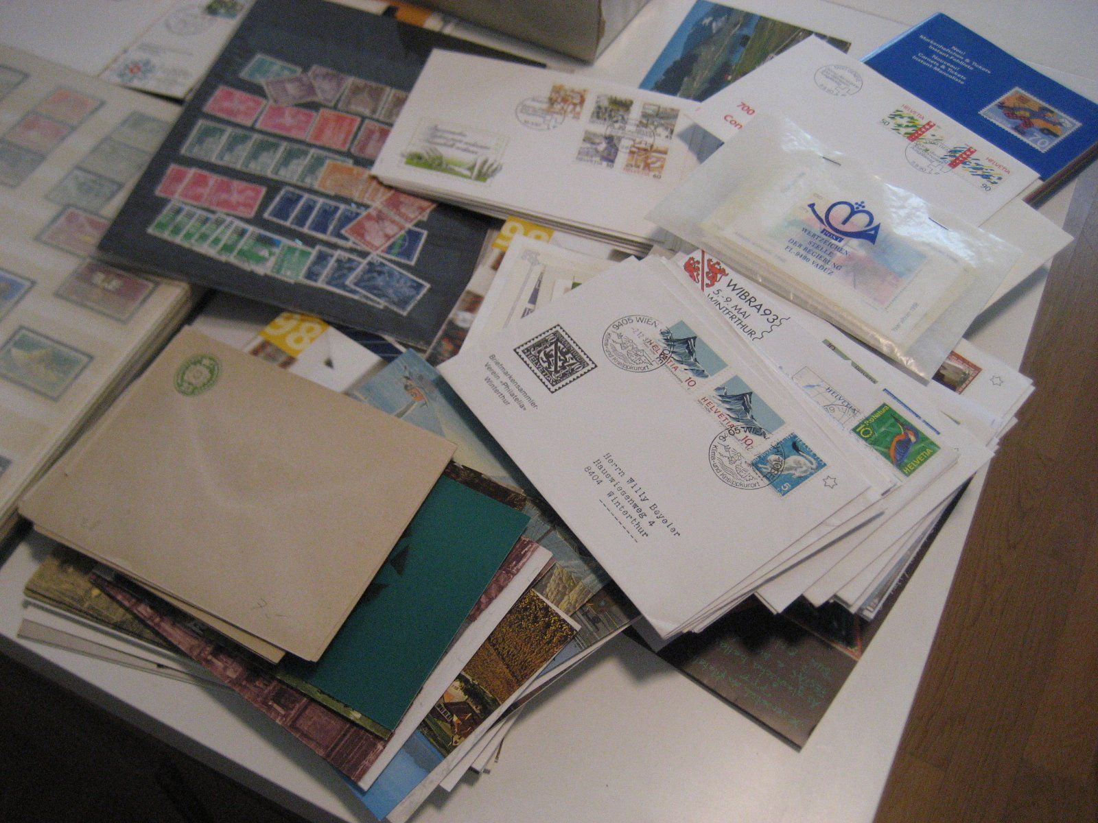 Tutti i francobolli: Schweiz Briefmarken - Restbestände, Wunderkiste!!! – Usato da Winterthur venduto da Zupogeru 9