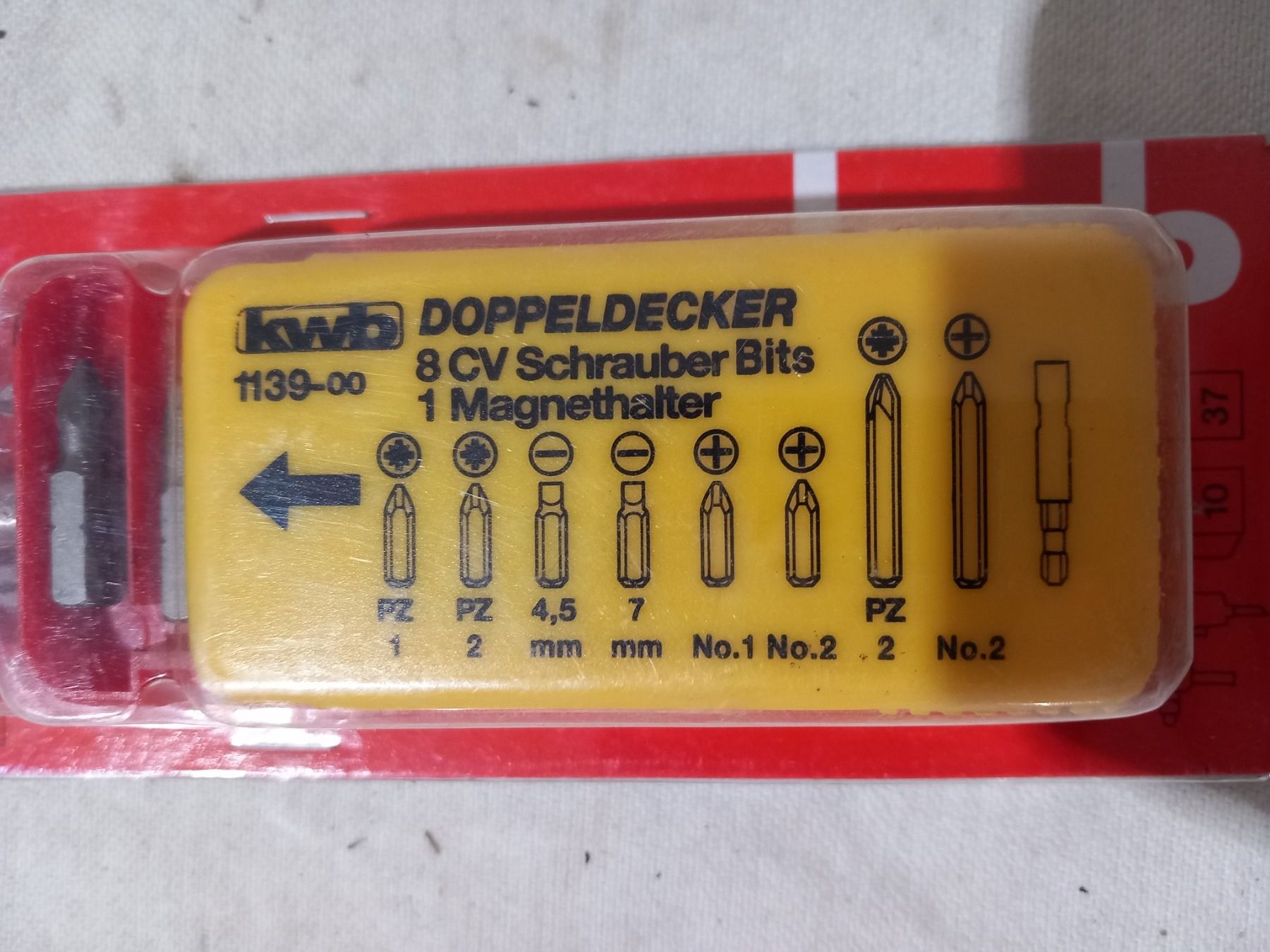 Tous les outils: Bit Spender set mit 9 teilig – Neuf avec emballage d'origine à Rheinau par profitronic.shop 2