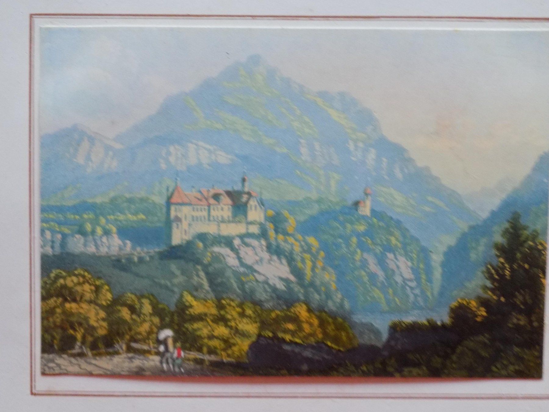 Stiche: Schloss Rhäzüns – Gebraucht aus Risch von Antikfee 6