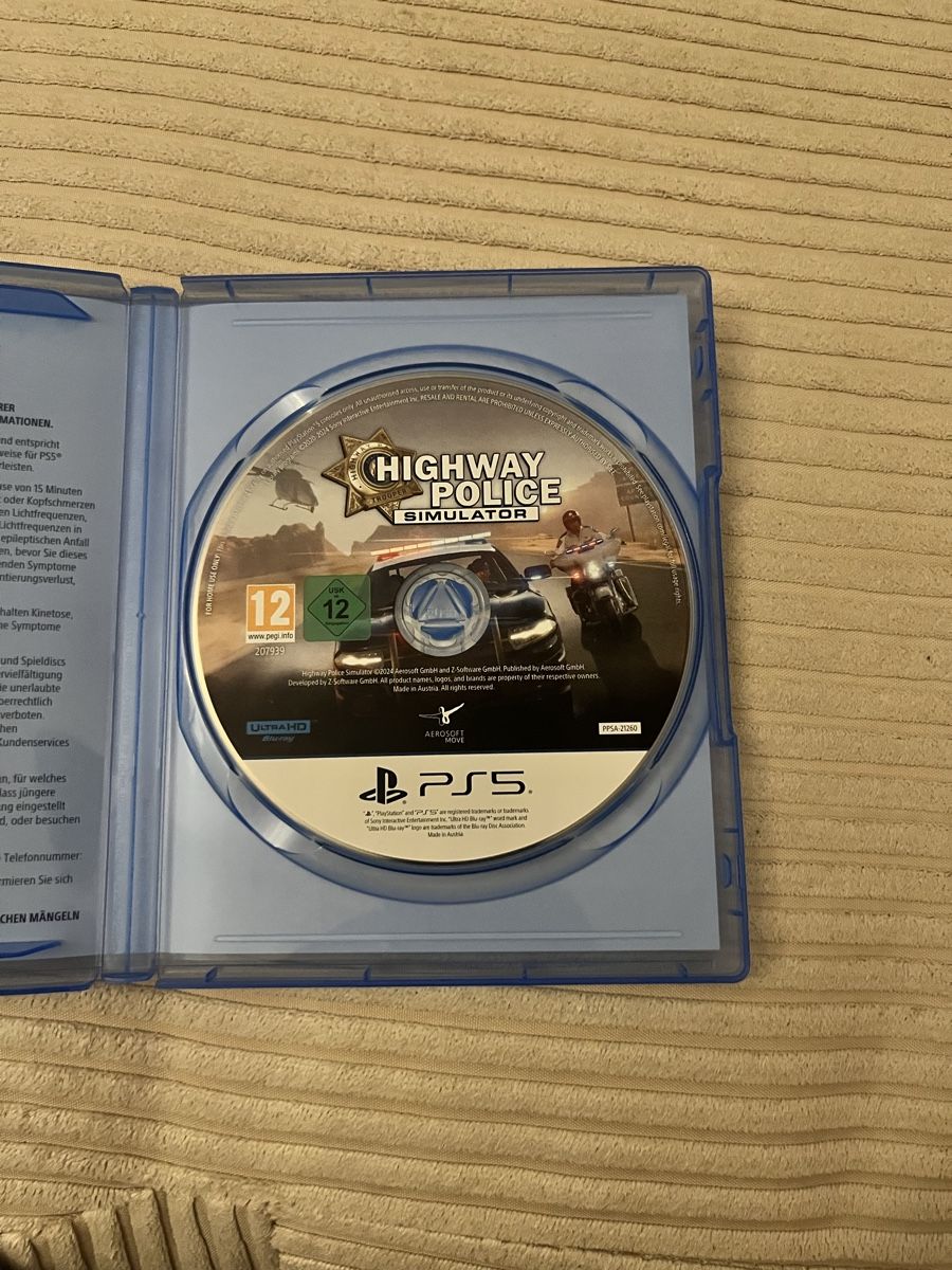 Giochi: PS5 Spiel Highway Police Simulator – Usato da Horgen venduto da Berlino13 2