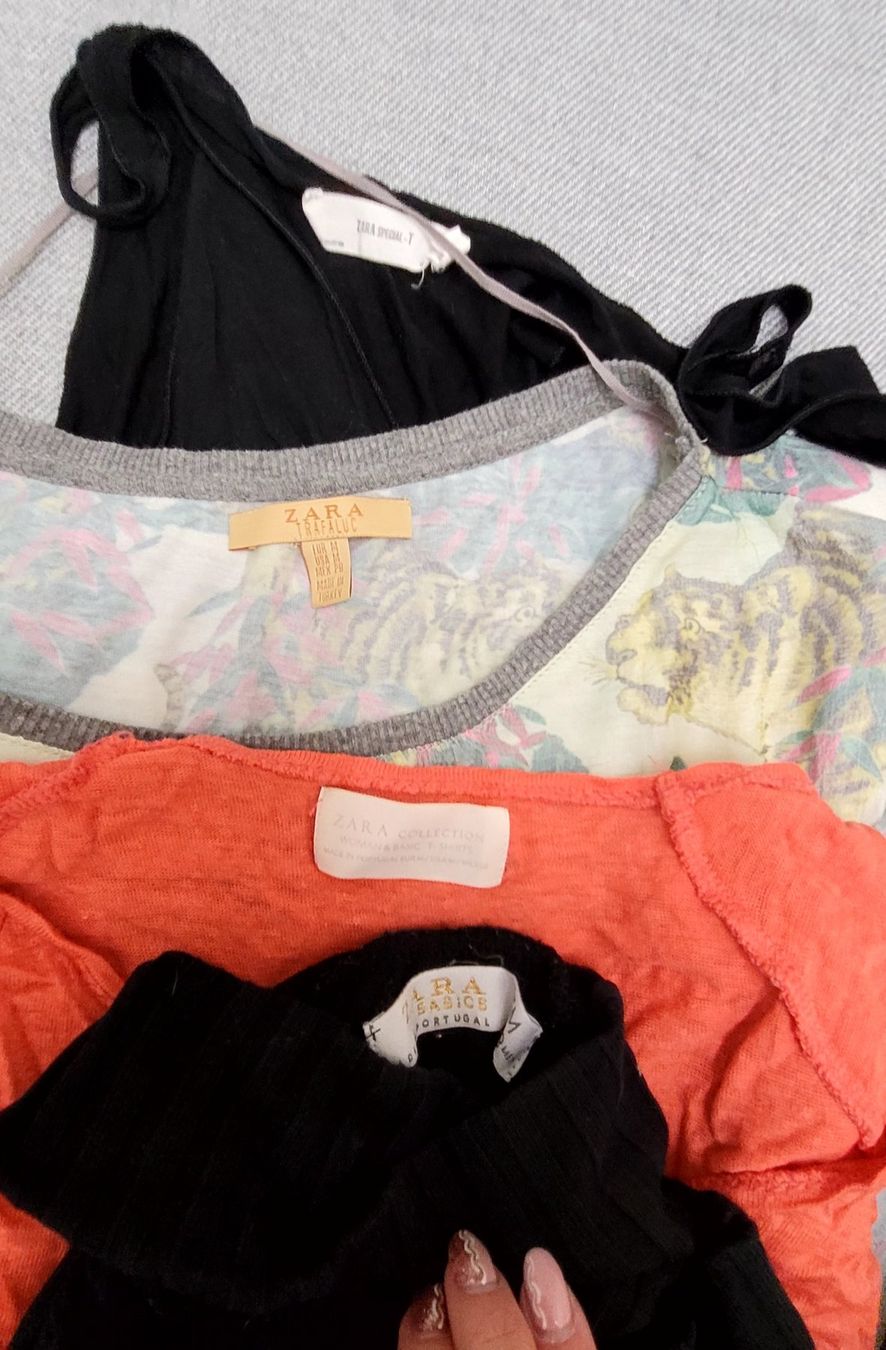 Zara Kleiderpakete: ZARA Paket Gr. M mit ZARA TASCHE – Gebraucht aus Füllinsdorf von Sunnebliemli7 2