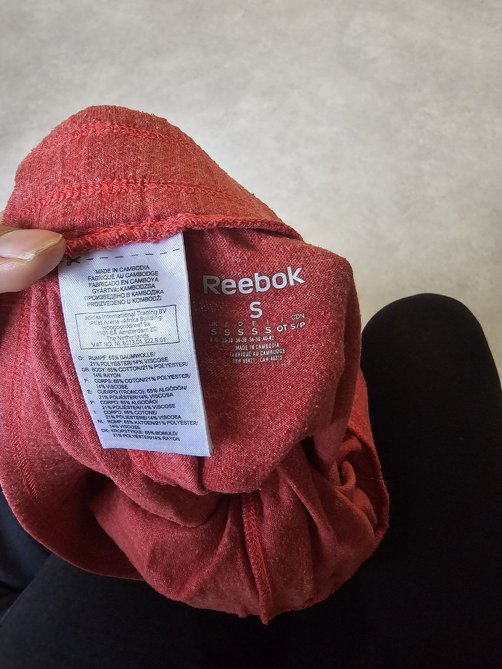 Reebok Hosen: Shorts Reebok rouge taille S – Gebraucht aus Sornetan von T.a333 3