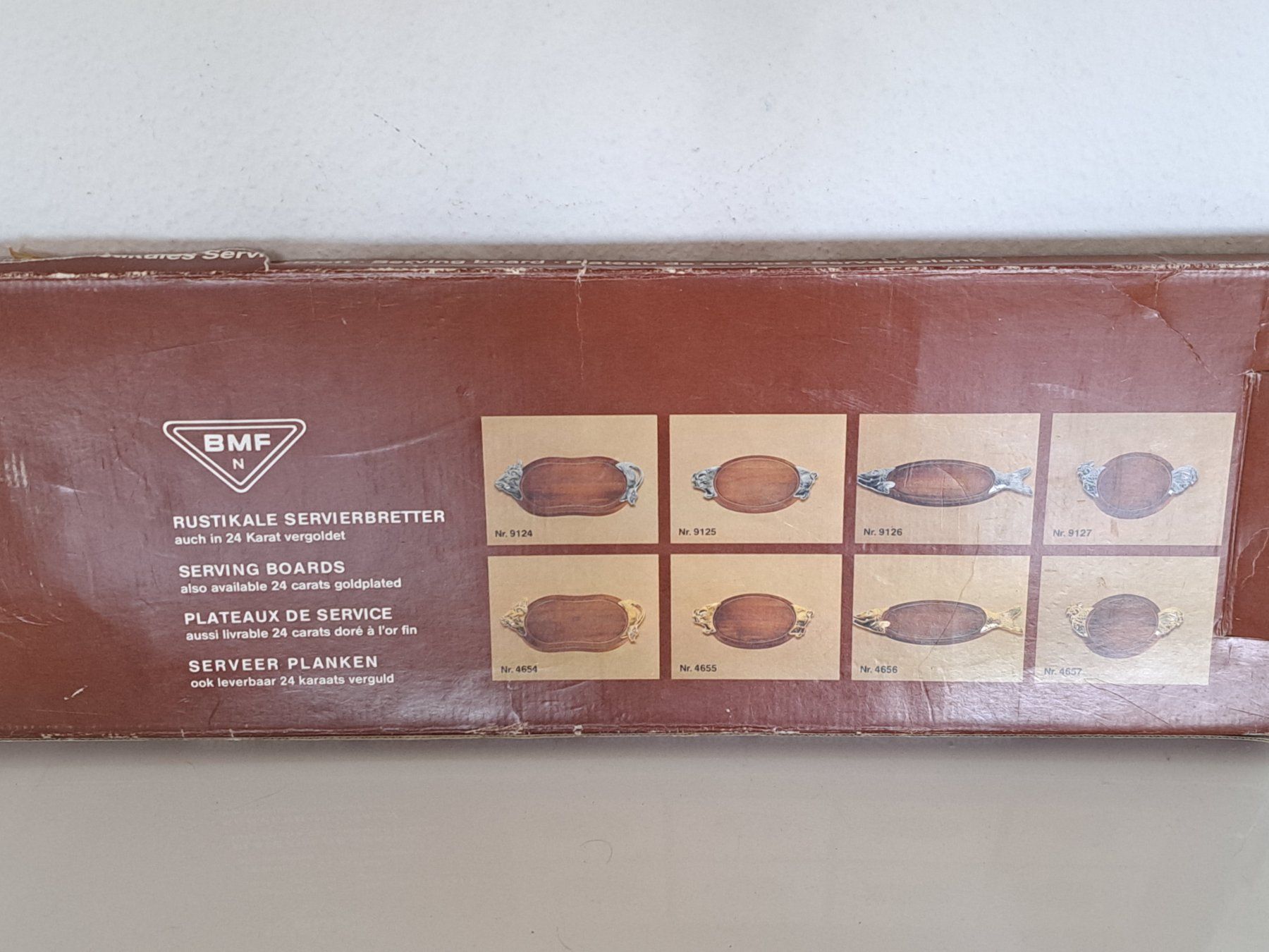Servierplatten: Vintage Servierplatten Massives Holz Schneidebrett Tablett – Gebraucht aus Birsfelden von oleros 4