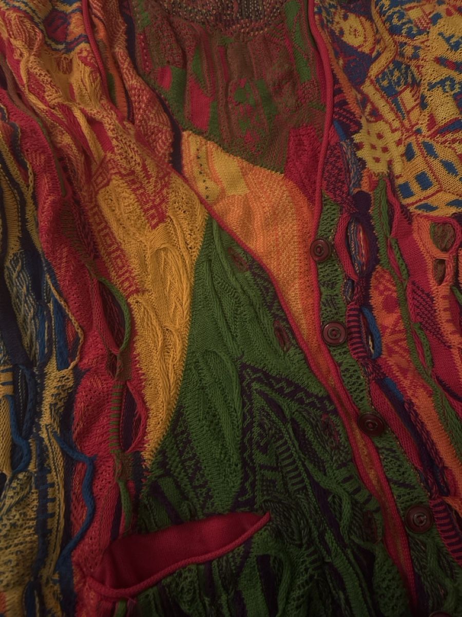 Coogi Maglioni & Felpe: Coogi Strickjacke bunt gemustert – Usato da Bern venduto da cocoshkaaaa 3