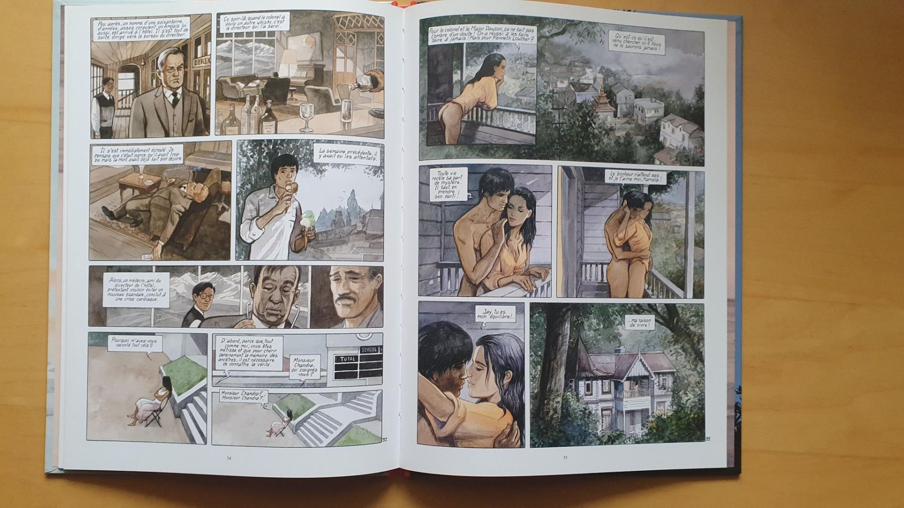 Fumetti: India Dreams - vol. 4 Maryse et Charles – Usato da Romainmôtier venduto da Iguazu12 3
