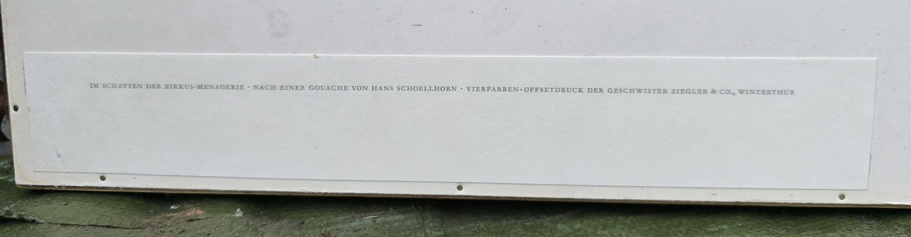 Foto & Immagini: Kunstdruck von Hans Schoellhorn – Usato da Walkringen venduto da Vanuca 6