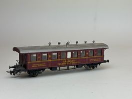 HR- Lilliput Personenwagon  Gästezug Feldschlösschen rot