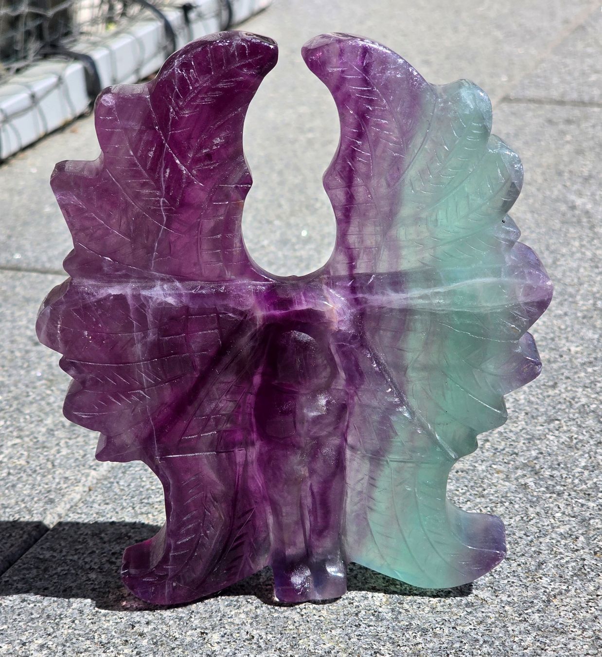 Minerali & Pietre curative: Fluorit Seraphim Engel 575g – Nuovo e nell'imballaggio originale da Matzingen venduto da Shay_Crystalz 2