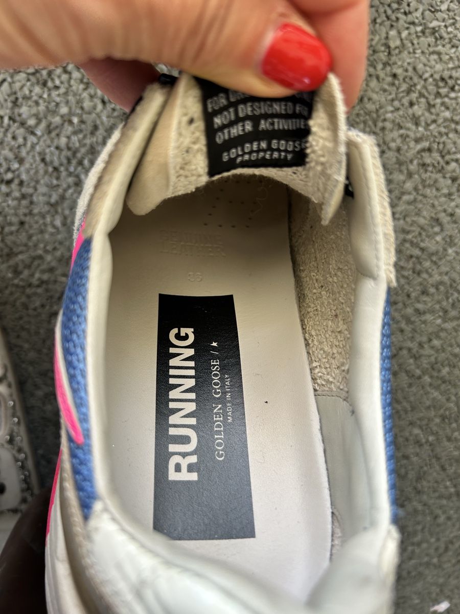 Golden Goose Scarpe da donna: Baskets Golden Goose Running multicolore taille 36 – Usato da Lully VD venduto da Garance040 5