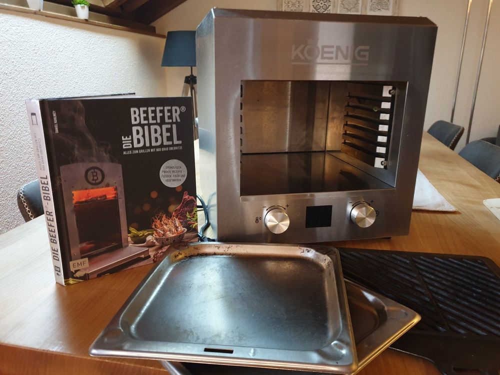 KOENIG Elektro Beef Grill XL & Buch Kaufen auf Ricardo