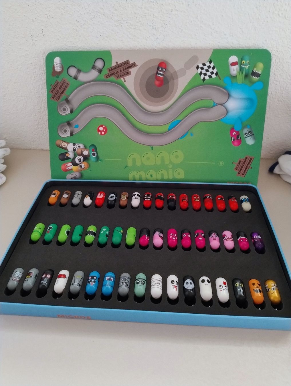 Migros Giochi: Nano Mania Spiel-Set komplett – Nuovo (secondo la descrizione) da Henau venduto da paedi22