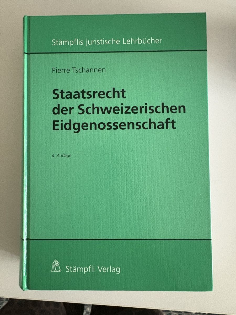 Libri: Staatsrecht der Schweizerischen Eidgenossenschaft  – Usato da Bern venduto da anni2213