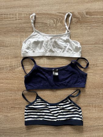 3 Tops / Bustiers Gr 146/152