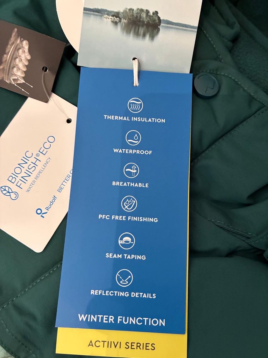 Finkid Giacche: Finkid Winterjacke NEU Gr. 140/150 – Nuovo e nell'imballaggio originale da Rotkreuz venduto da ZG6343 7