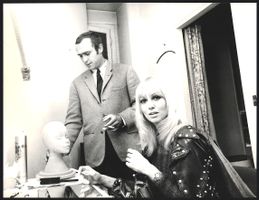 Fotografie Schauspielerin Mireille Darc 