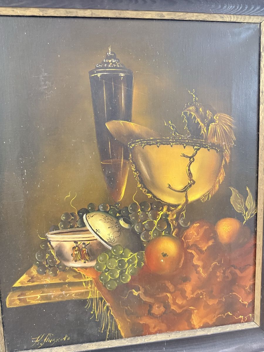 Dipinti: Ölgemälde - 66x57cm – Usato da Solothurn venduto da NUVICO 4