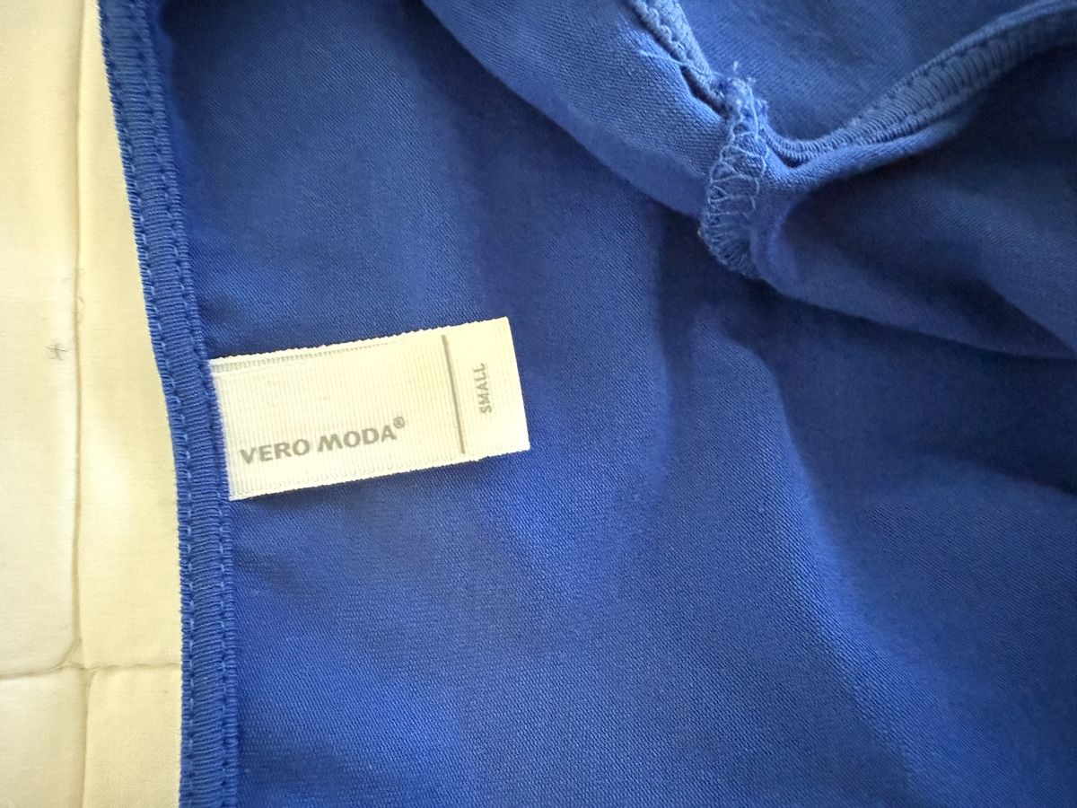 Vero Moda Vestiti: VERO MODA Sommer Kleid Gr. S blau – Usato da Zürich venduto da Restesindsuess 3