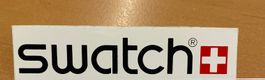 1 Swatch Original Aufkleber wie neu