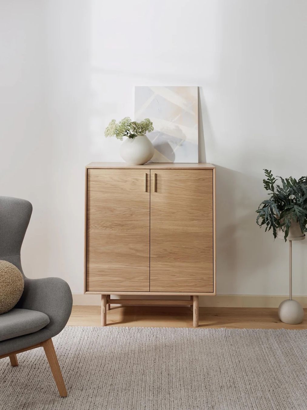 Cassettiere: Highboard aus Eichenholz, Westwing Collection - wie neu – Nuovo (secondo la descrizione) da Bütschwil venduto da lsteiger