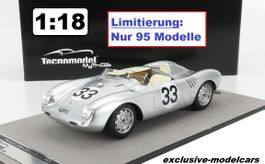 PORSCHE 550A RS #33 24h Le Mans 1957 1:18 von Tecnomodel
