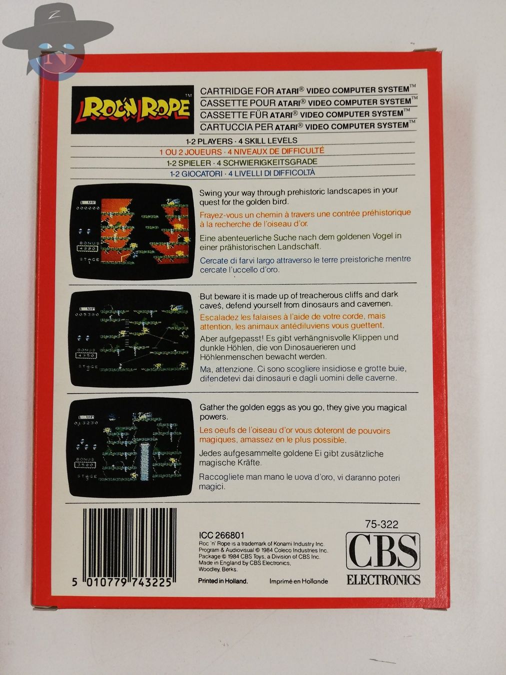Atari Giochi: Roc'n Rope / Atari VCS 2600 / ev. neu - nos ? – Usato da St. Gallen venduto da zorro_dc 1