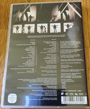 Alle DVDs: Depeche Mode - Devotional 2-Disc DVD Konzert Corbijn 👍©2004 – Gebraucht aus St.Gallen von elk2022 2